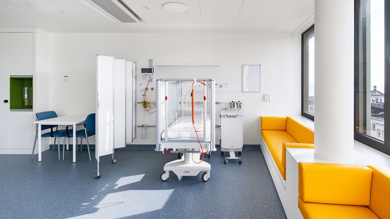 Hôpital des Enfants – Chambre d'enfants – Reto Duriet Photography